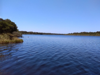  Lagoa do Parque do Acaraí em São Francisco do Sul - SC.