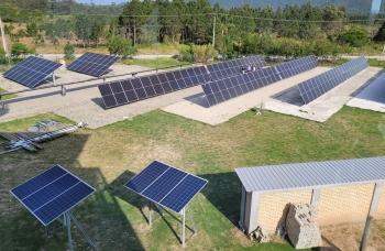  Energia para produção de Hidrogênio vem a paritr de matriz solar. 